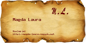 Magda Laura névjegykártya